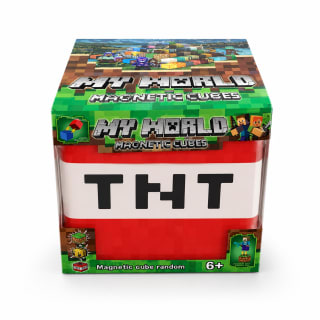 JUEGO MAGNETICO BLOQUES "MINECRAFT" 104 PIEZAS