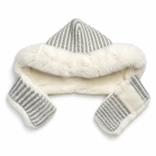 GORRO + BUFANDA - Color: Gris