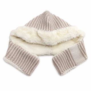 GORRO + BUFANDA - Color: Marron