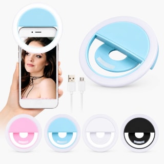 SELFIE RING LIGHT - Color: Celeste