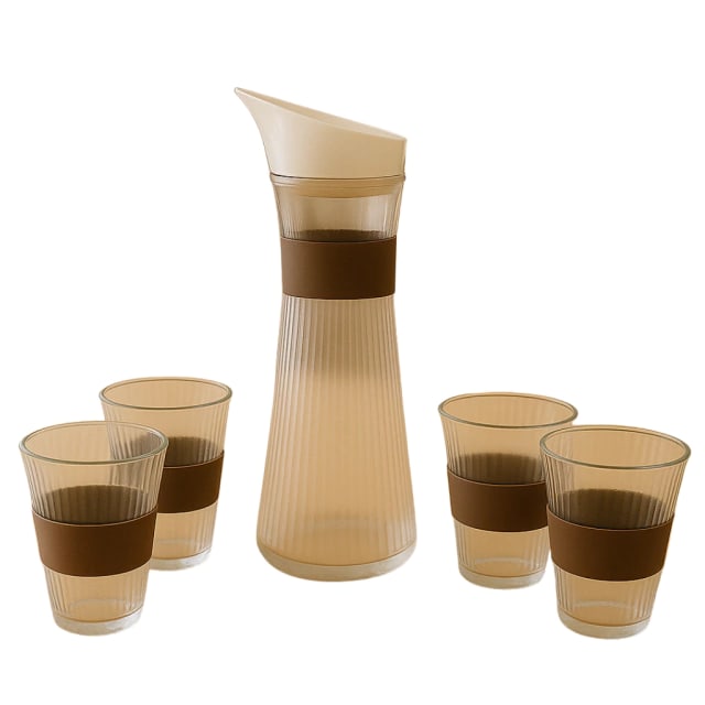 JARRA + 4 VASOS