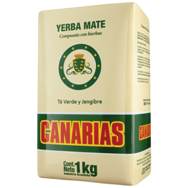 YERBA CANARIAS HIERBAS TE VERDE Y JENGIBRE 1KG