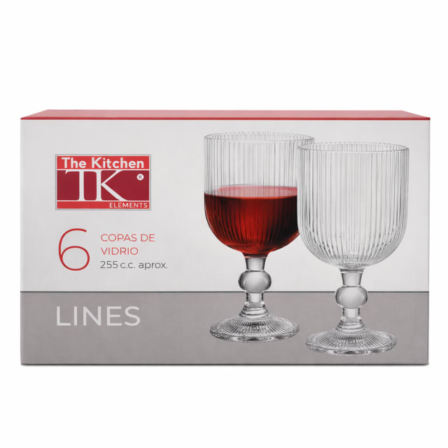 SET COPAS LINES 6U 255ML