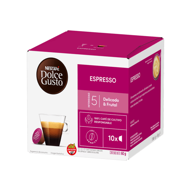 CAPS. DOLCE GUSTO ESPRESSO 10U
