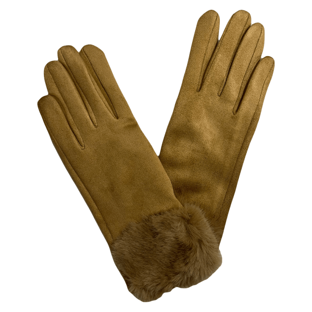 GUANTE DE DAMA 100% POLYESTER PELUCHE