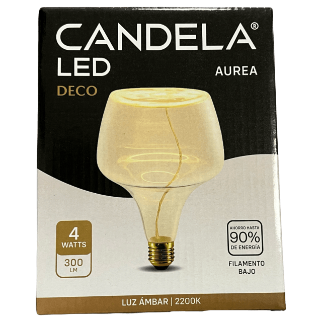 LAMPARA AUREA AMBAR 4W GLF-A-3