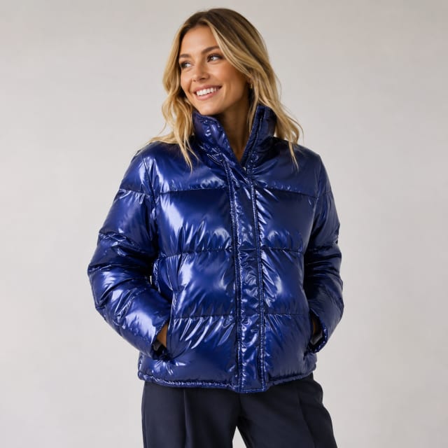 CAMPERA TALIAH - Talle: M / Color: Azul