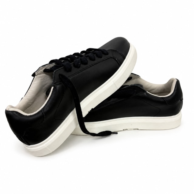 ZAPATILLAS 100% CUERO SF-01 - Talle: 41 / Color: Negro