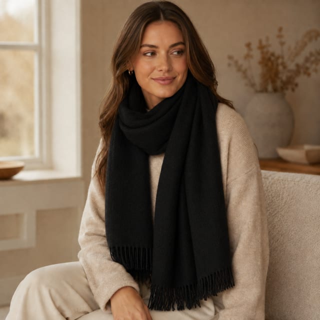 BUFANDA 50X 180CM LISA