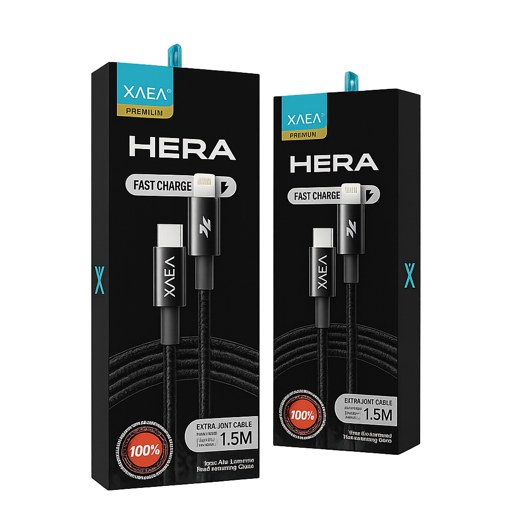 CABLE USB TIPO C - LIGHTNING HERA