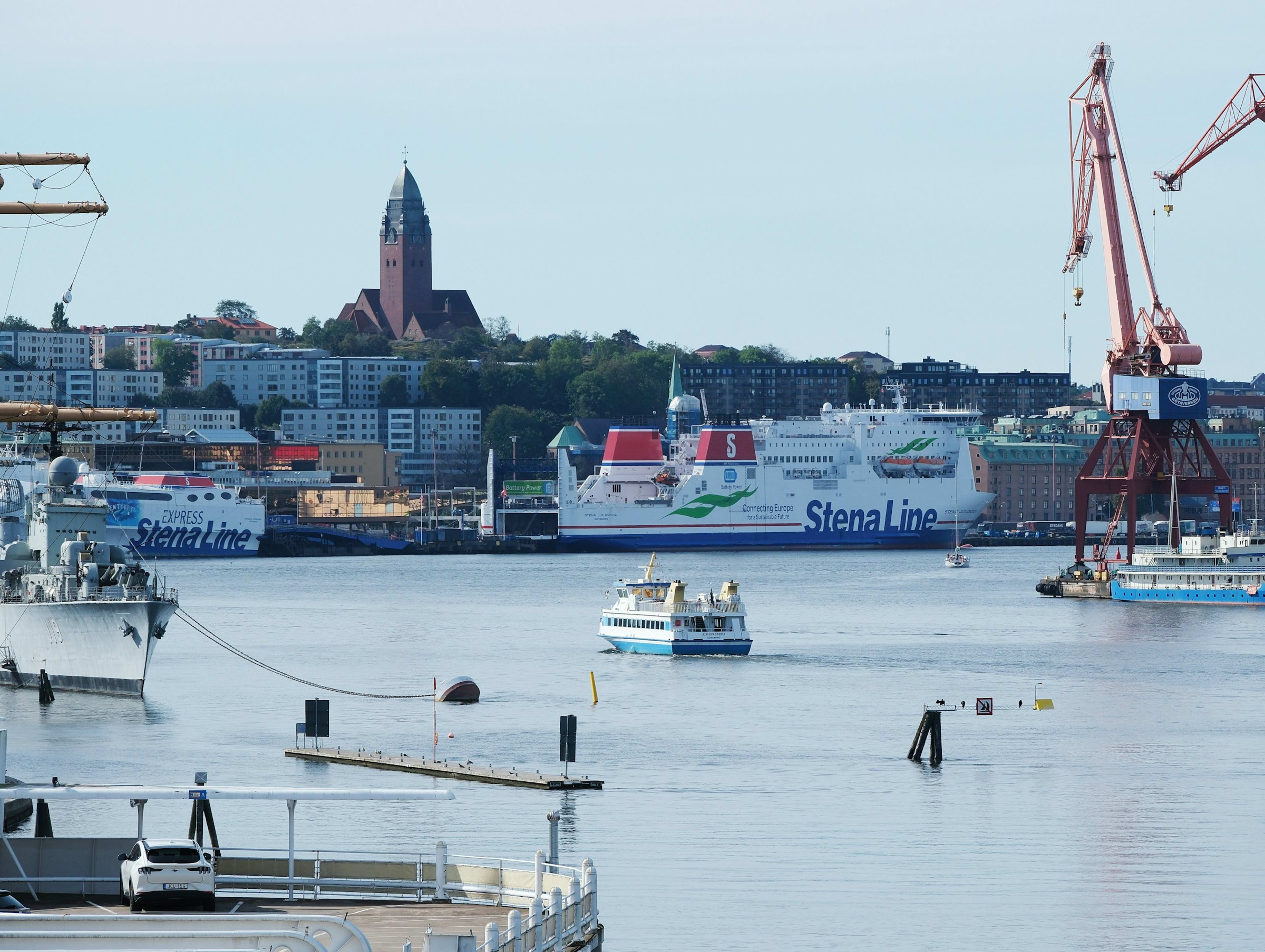 Nordic port logistics operation