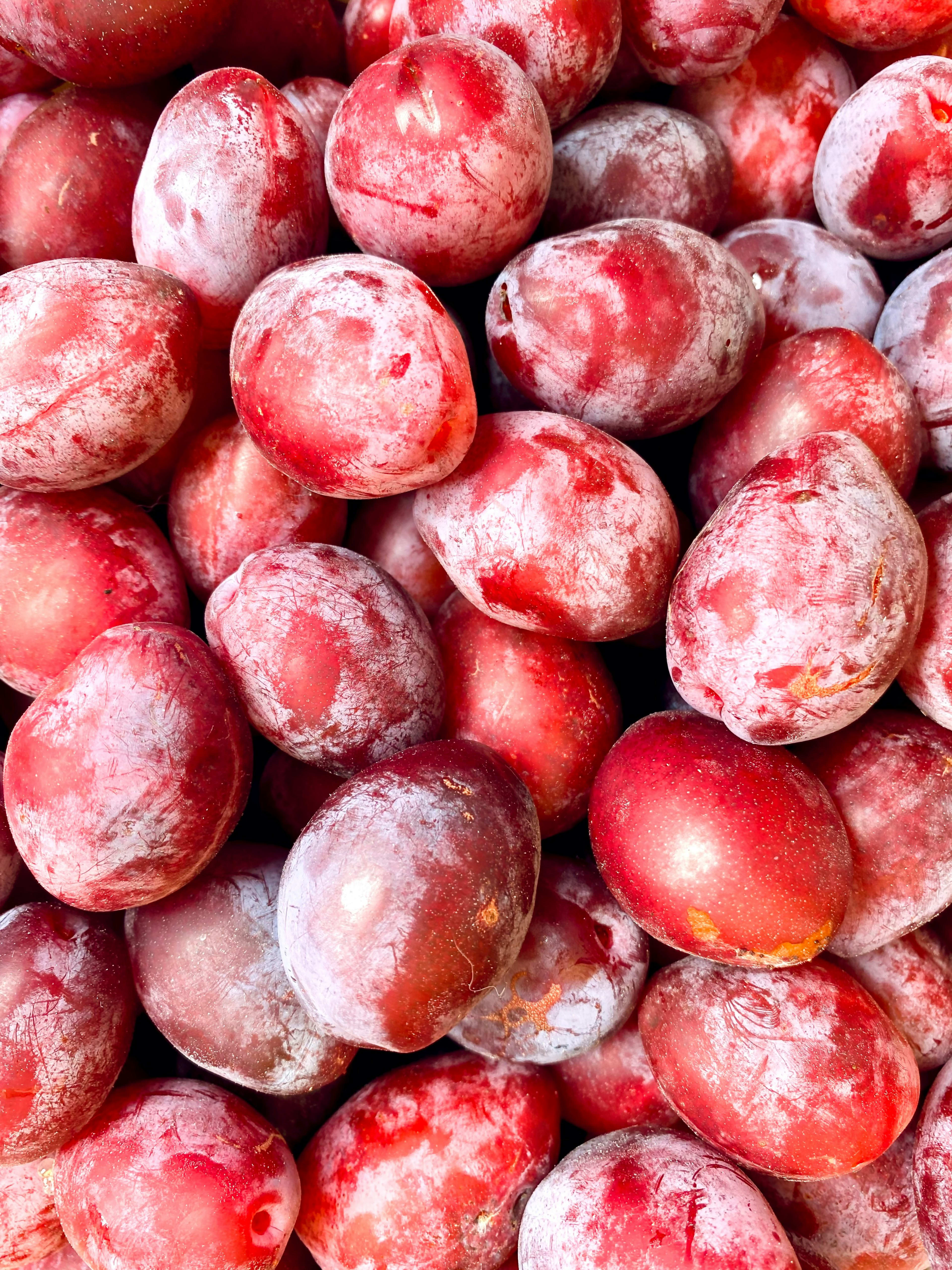 Red grapes