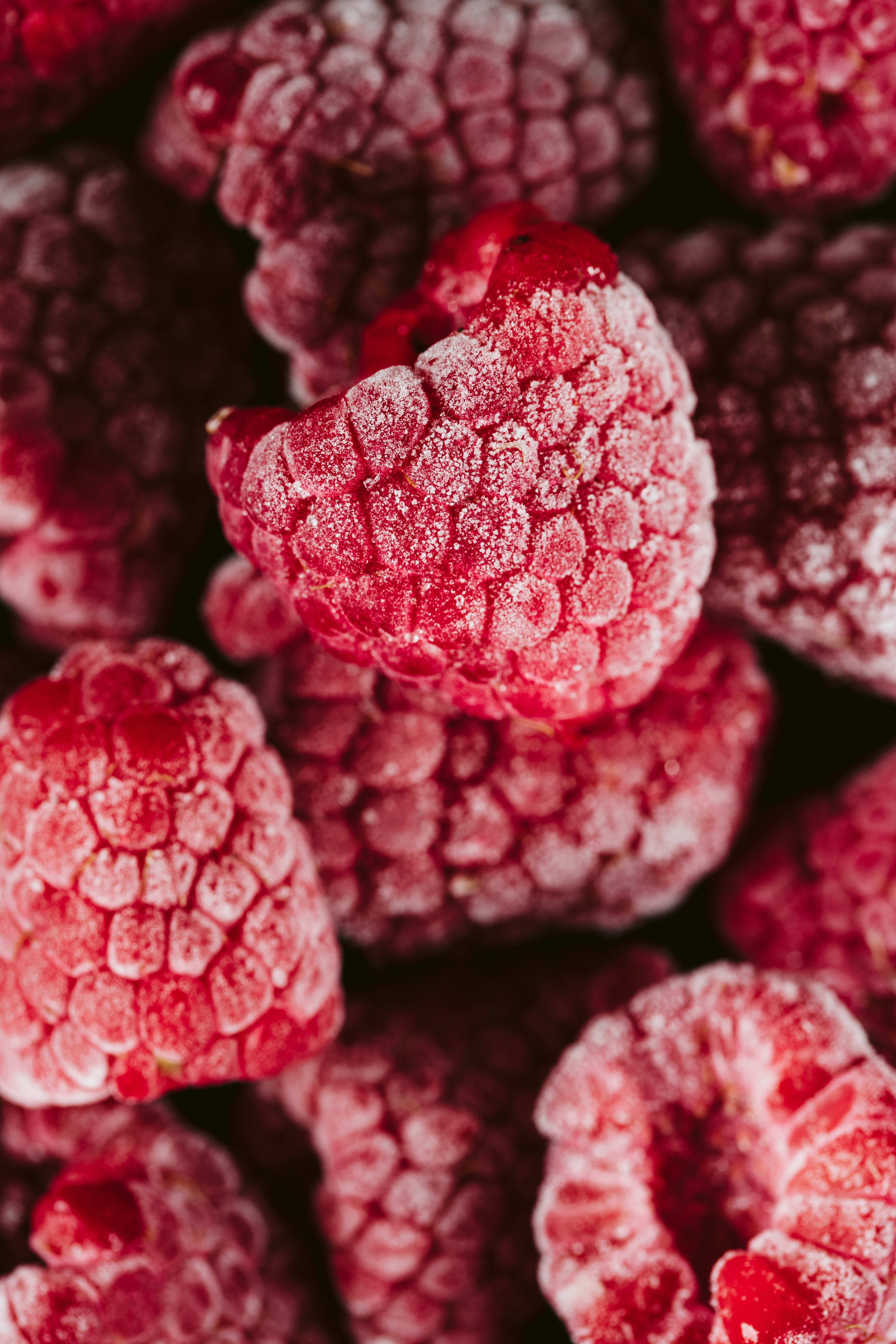 Fresh raspberries