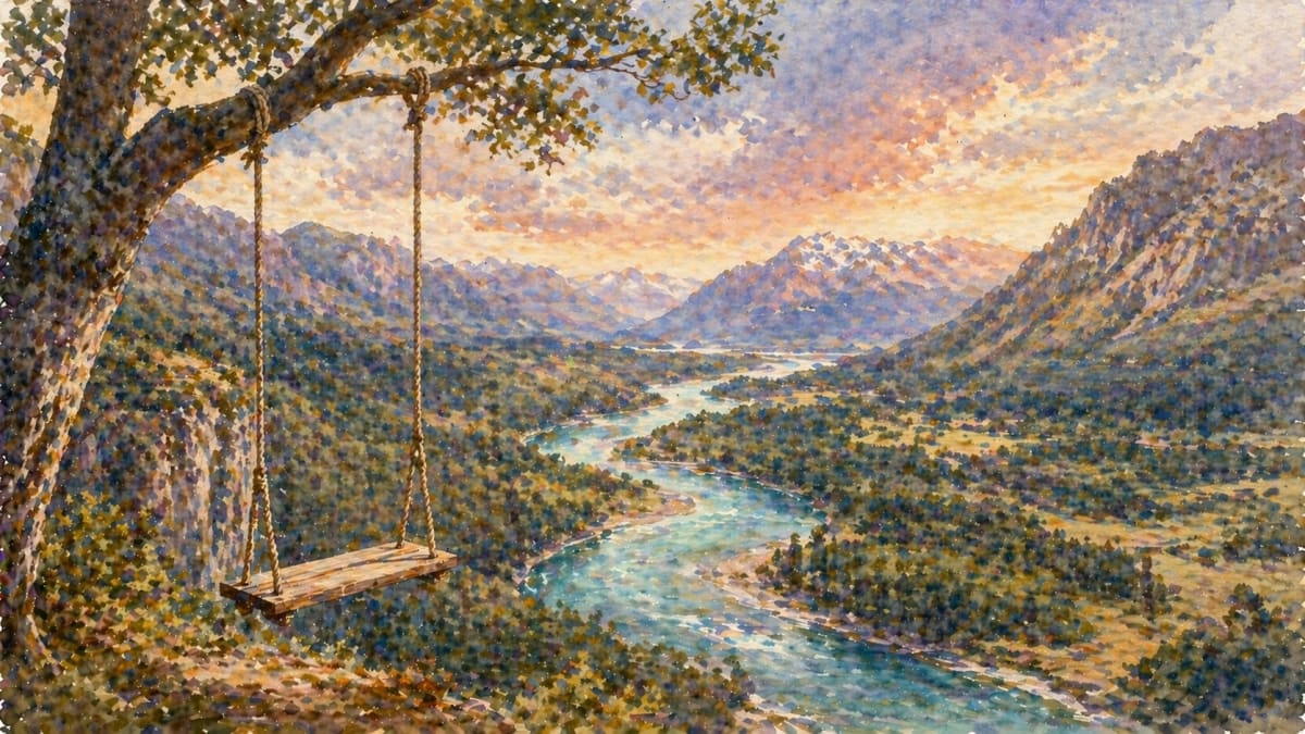 Columpios panorámicos · Valle del Puelo