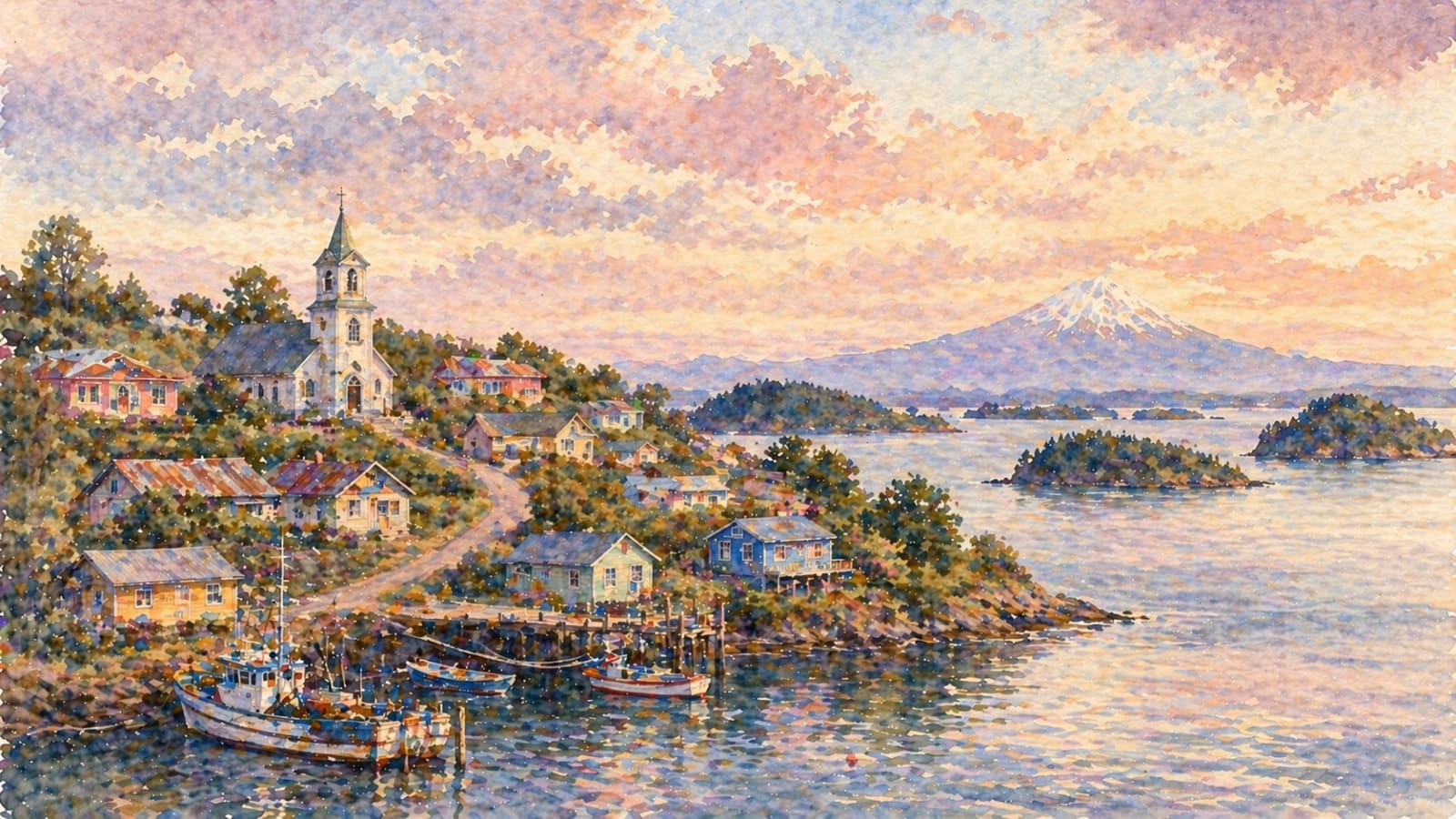 Isla Puluqui · San José – San José de Puluqui · Isla Puluqui, Calbuco, Región de Los Lagos