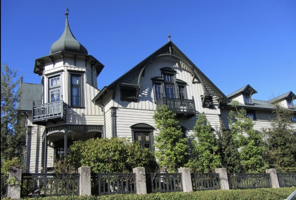 Barrio patrimonial alemán – Puerto Varas — calles Decher, Klenner, María Brunn