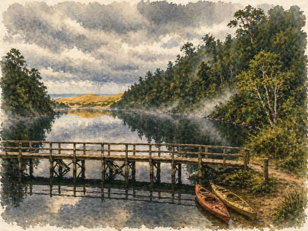 Lago Cucao – Cucao, costa oeste de Chiloé