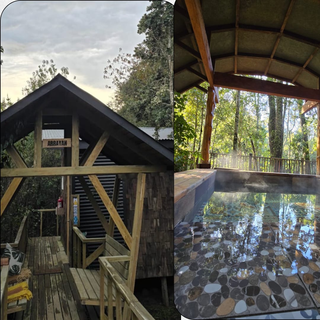 Alojamiento + Tinas (Vie-Sáb)