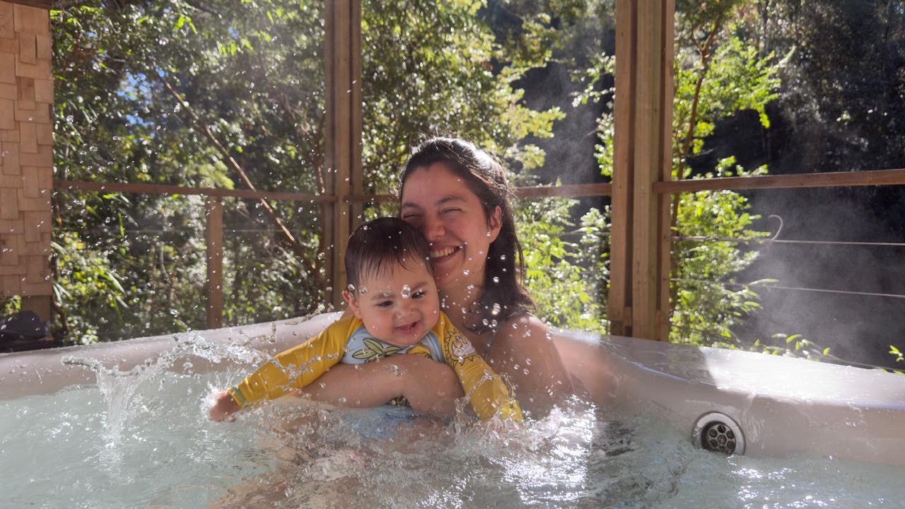 Tina Hidromasaje Puyehue - Tina con hidromasaje junto al Río Pescado en Puerto Varas - foto 1