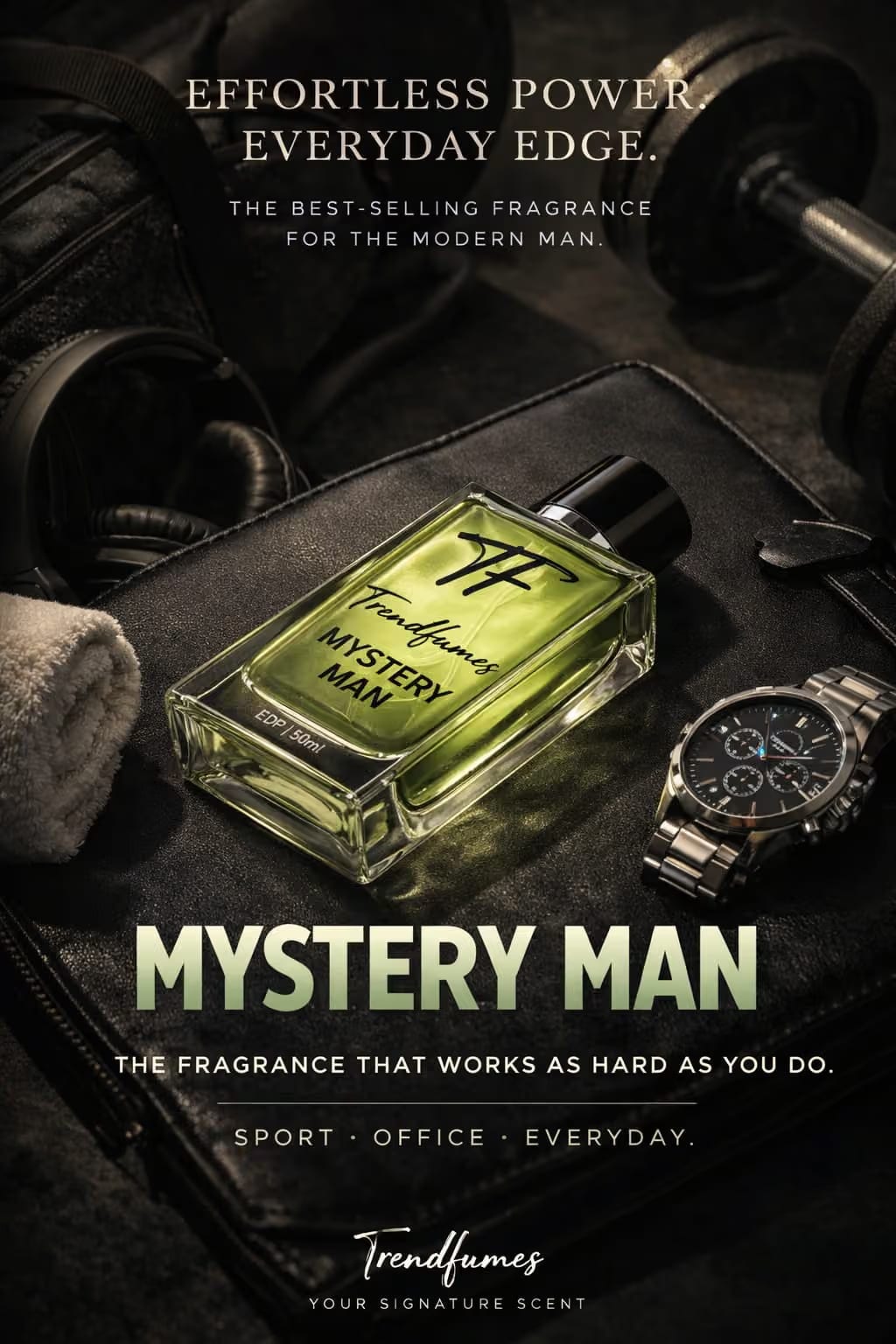 Mystery Man office perfume for men by TrendFumes