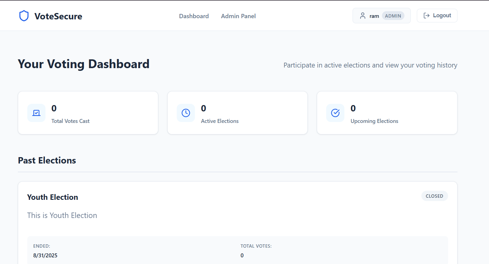 Full Stack Voting App