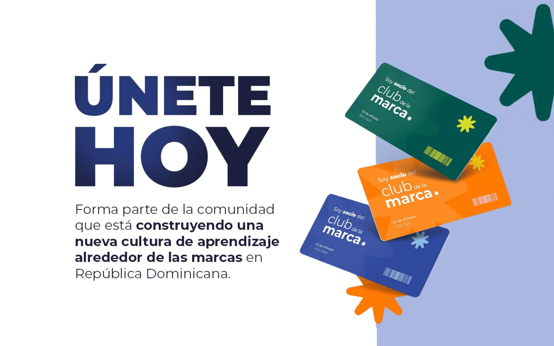 Únete hoy al Club de la Marca
