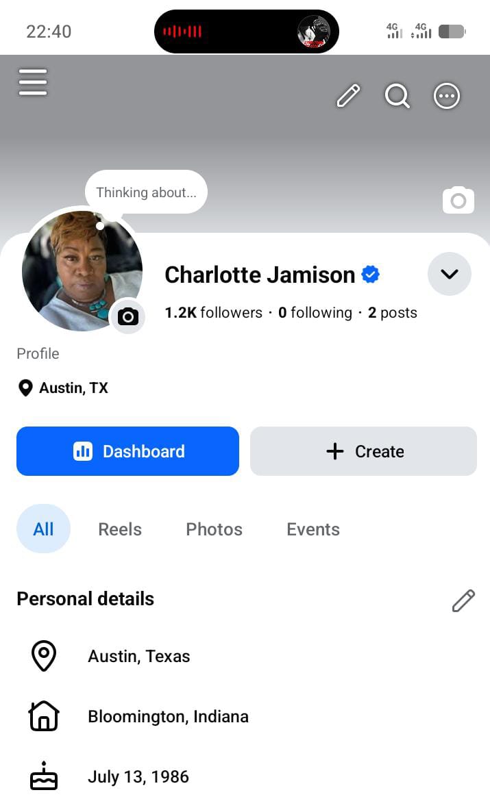 🇺🇸 Verified Facebook sample screenshot 2
