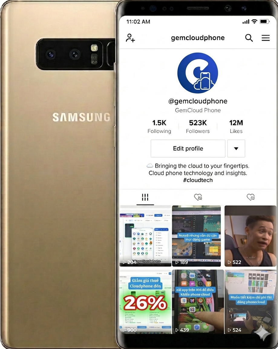 Galaxy Note8 ( Rom Gốc )