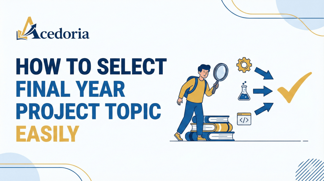How to Select Final Year Project Topic Easily | Acedoria