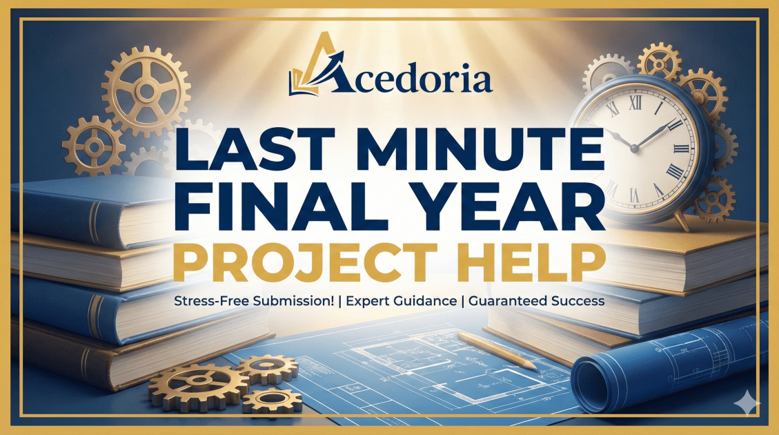 Last Minute Final Year Project Help | Acedoria