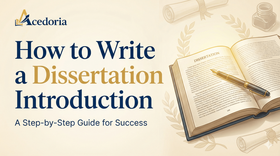 How To Write A Dissertation Introduction | Guide | Acedoria