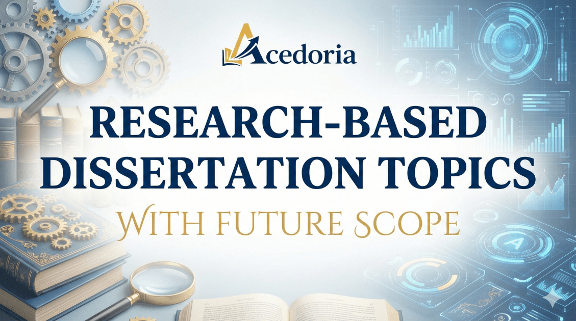Research Based Topics With Future Scope | Acedoria