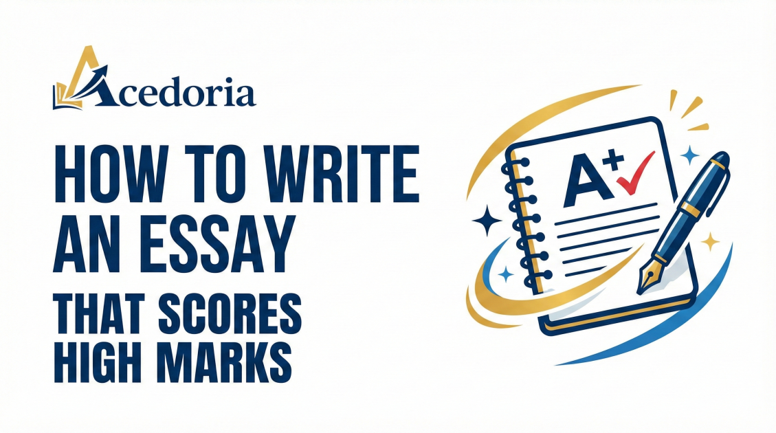 How to Write an Essay That Scores High Marks | Acedoria