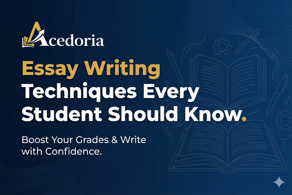 Top Essay Writing Techniques for Students: A Complete Guide | Acedoria