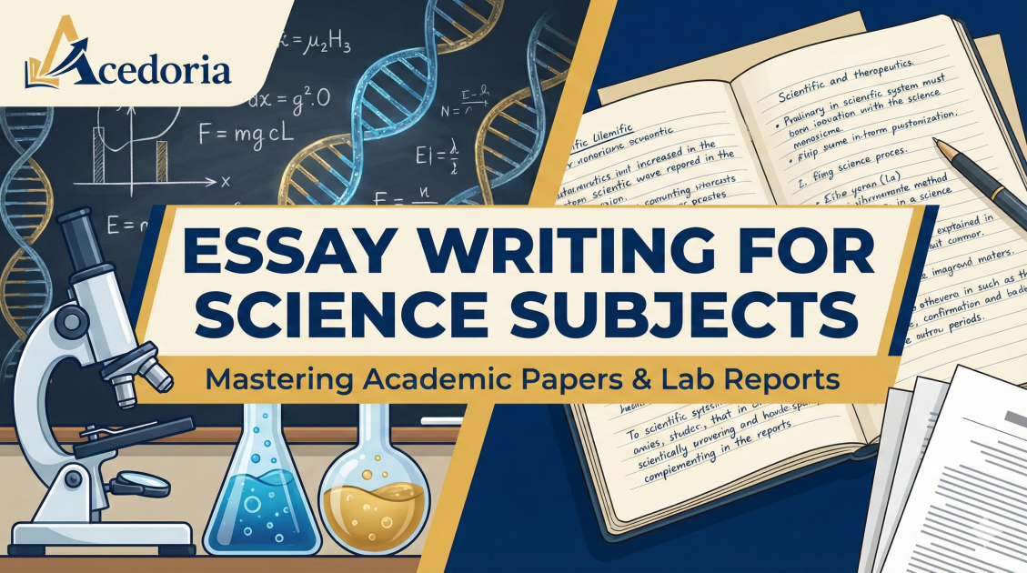 Science Writing Assignment Sample Essay Writing for Science Subjects: A Comprehensive Guide | Acedoria