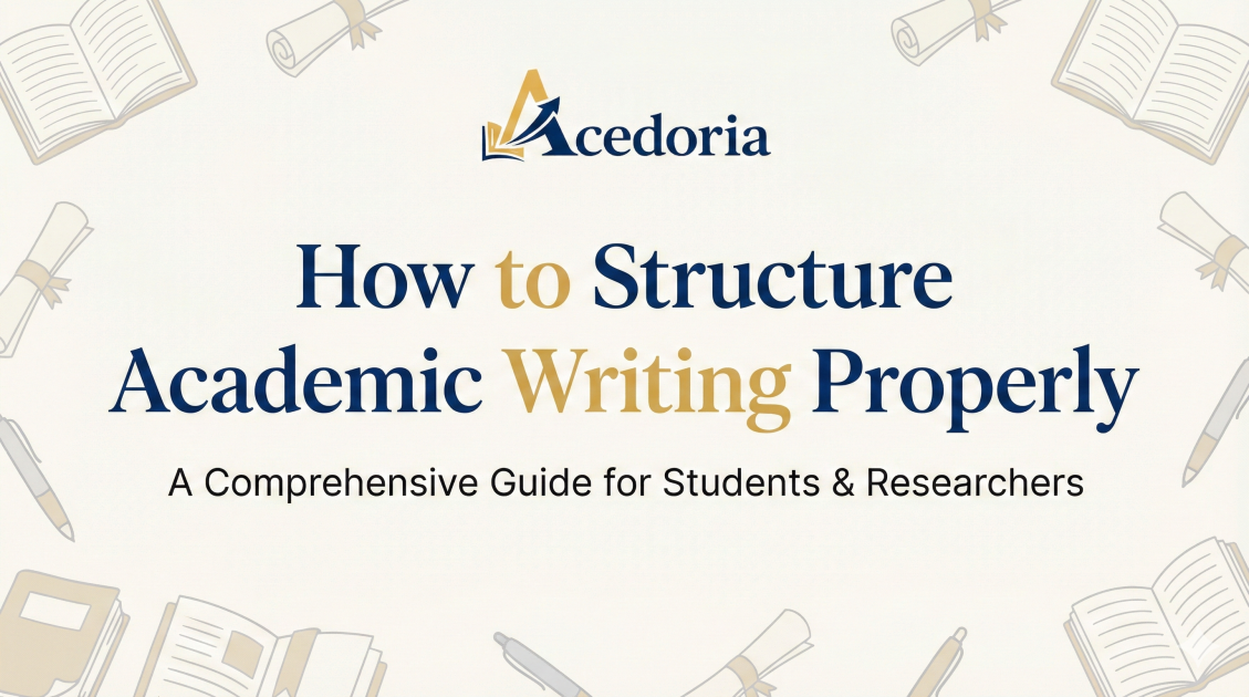 Mastering Academic Structure A Guide To Logical Flow And Acedoria