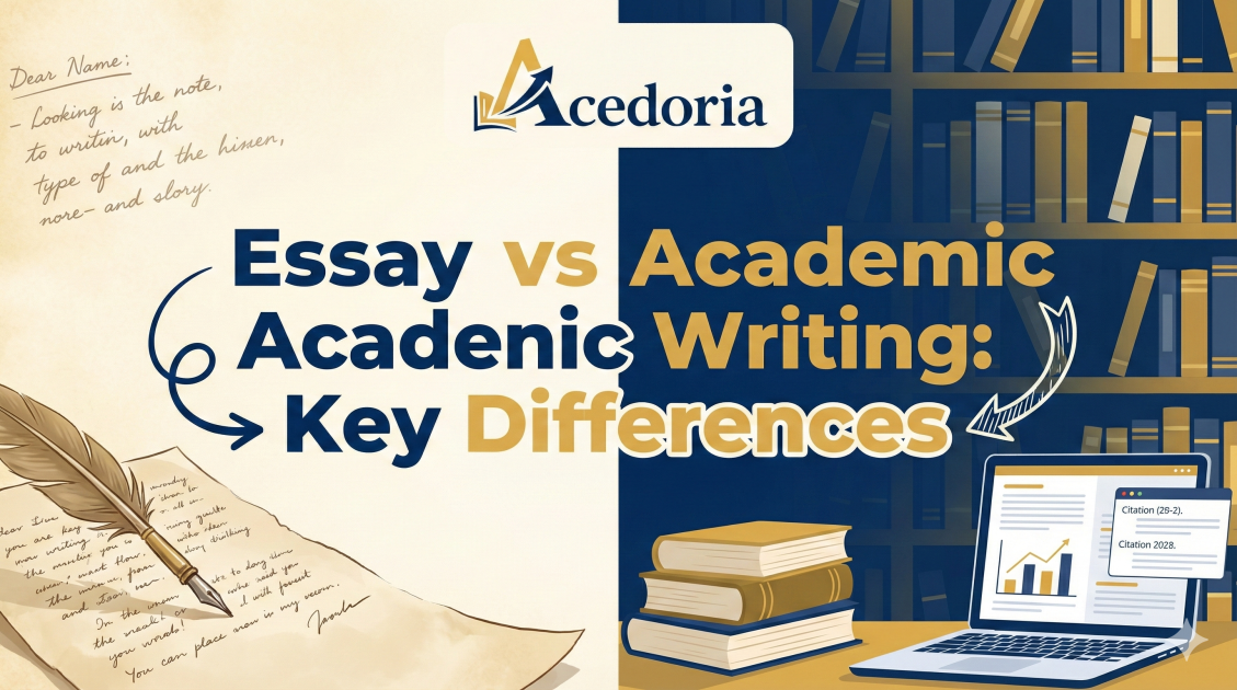 Essay vs Academic Writing: The Ultimate Comparison Guide | Acedoria