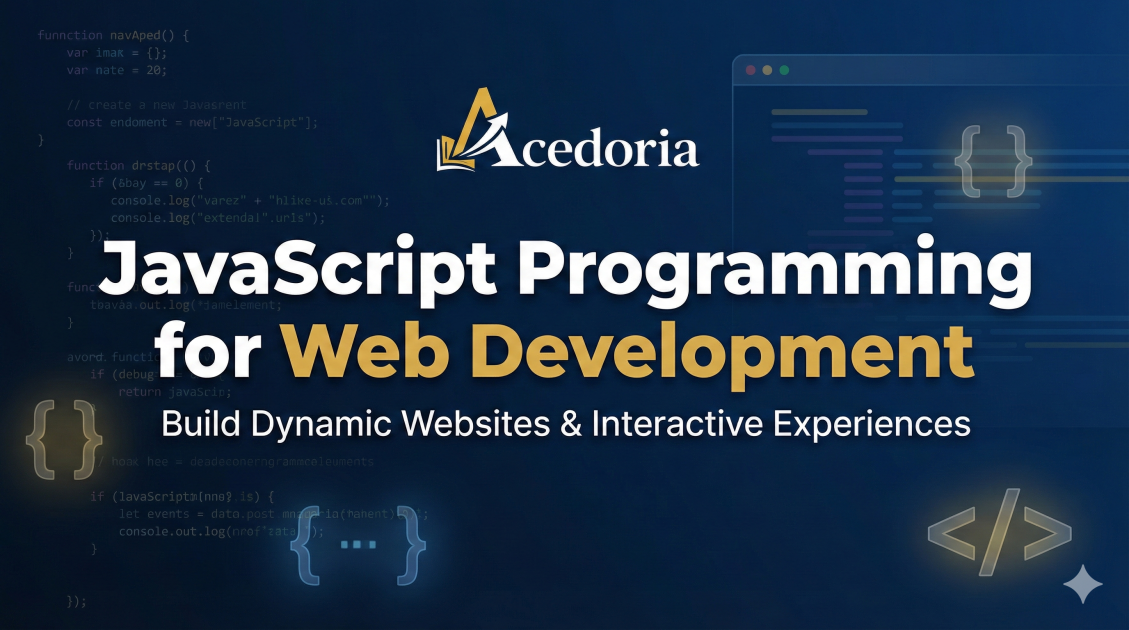 JavaScript Programming For Web Development: Complete Guide | Acedoria