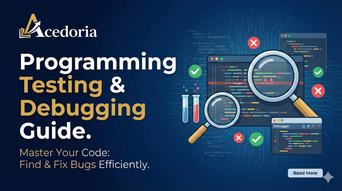 Programming Testing and Debugging Guide: Complete Techniques | Acedoria