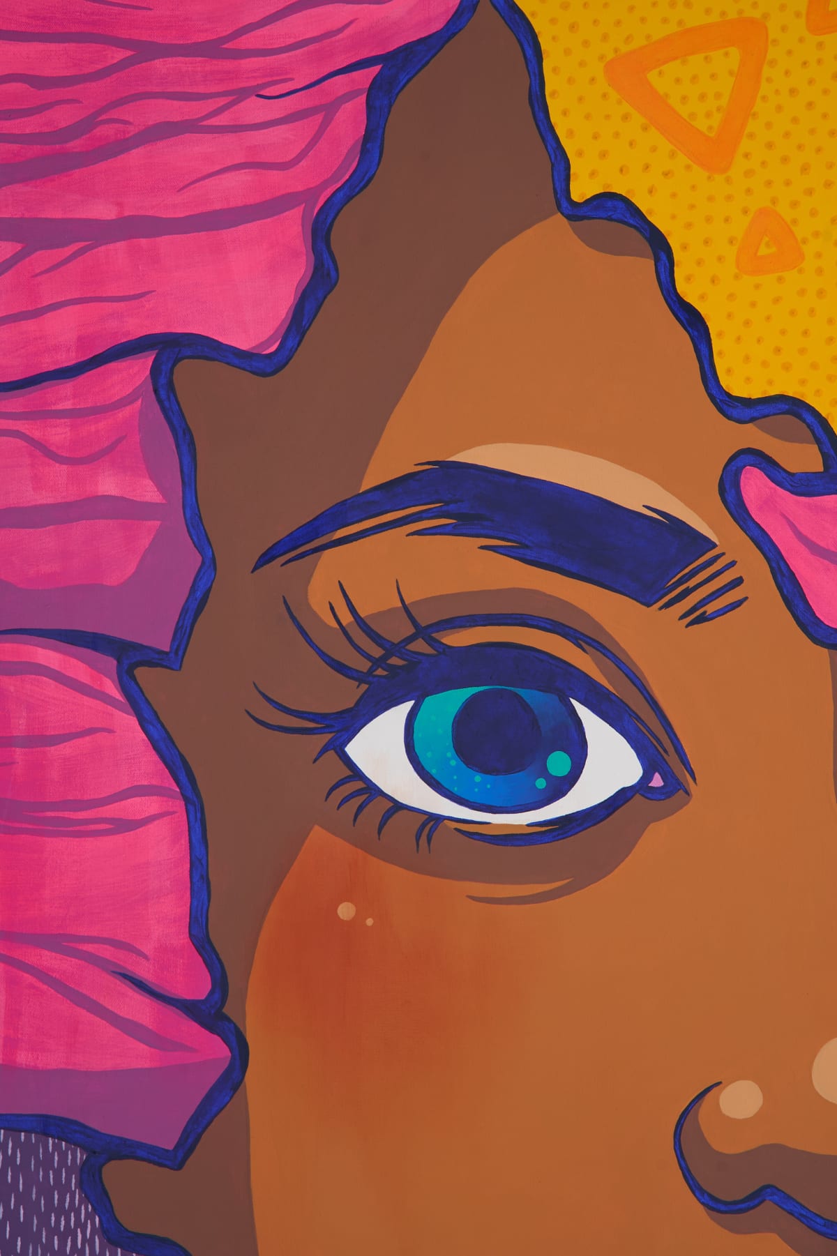 Artwork detail photographed by The Lightroom Studio