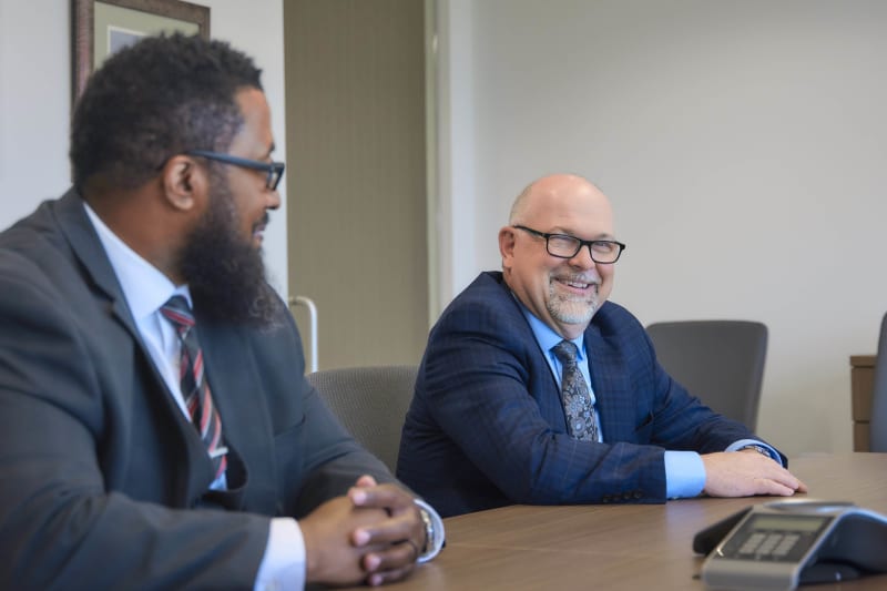 Diverse team meeting discussion NYC law firm office lifestyle photography