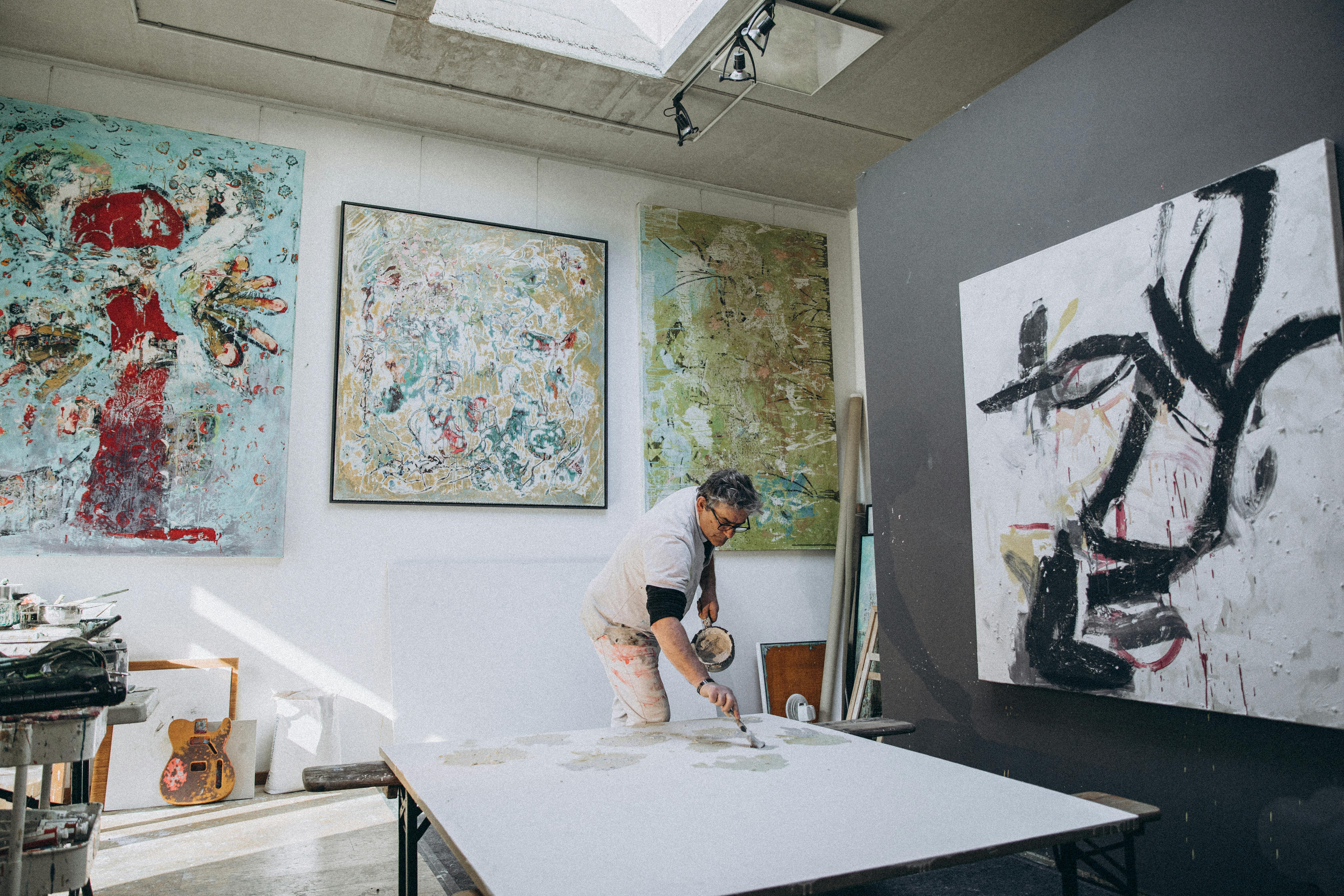 Artist Studio Photography