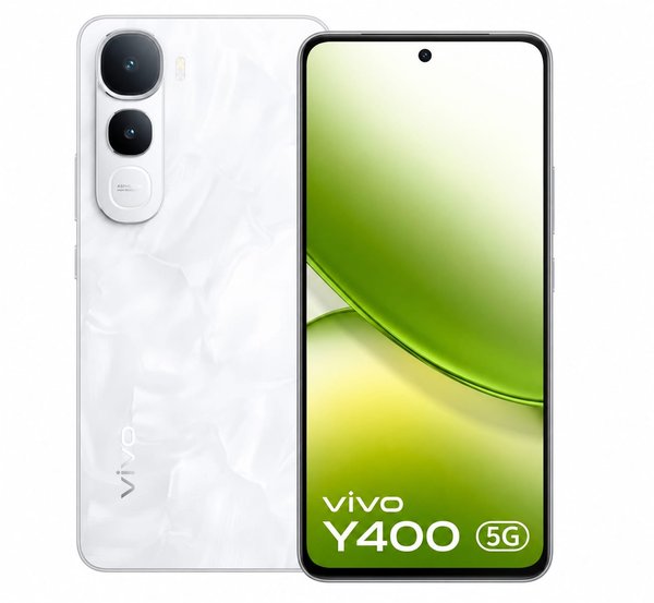 vivo Y400 5G (Pearl White, 128 GB) (8 GB RAM)