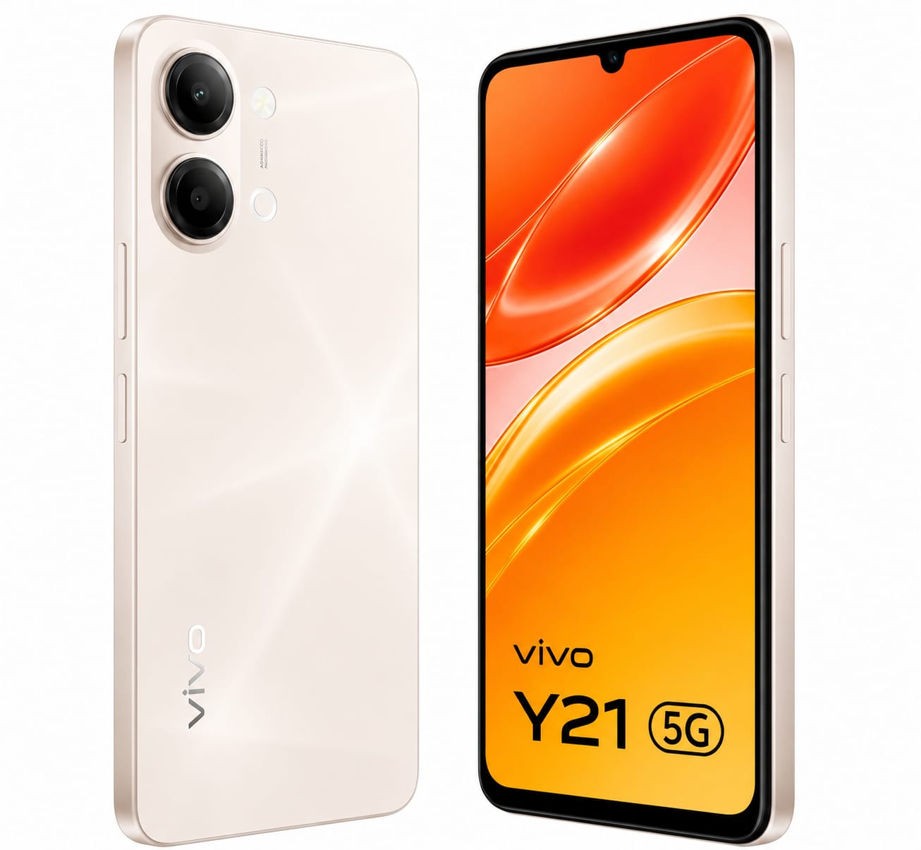 vivo Y21 5G (Straw Gold, 128 GB) (4 GB RAM)