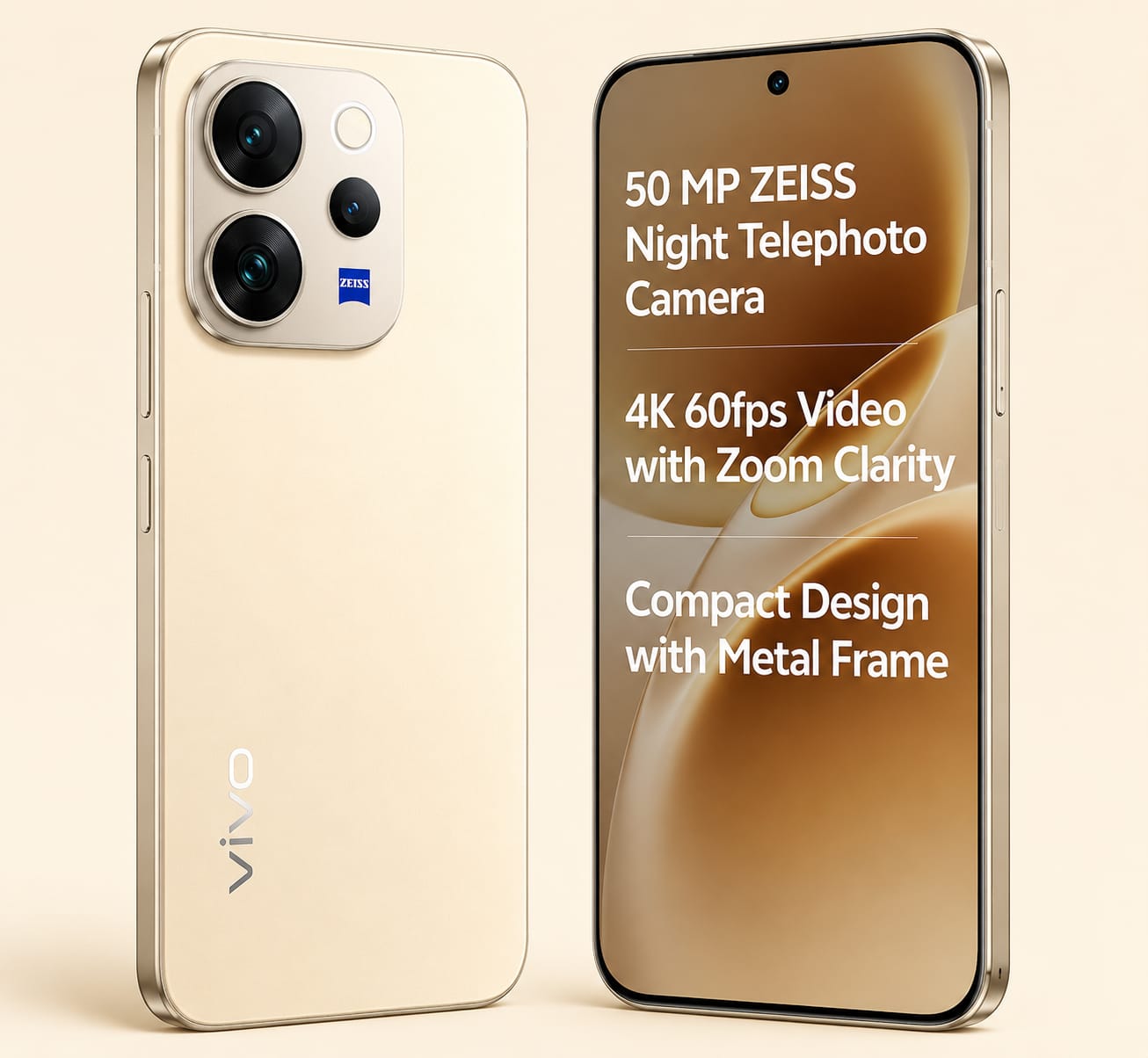 vivo V70 (Lemon Yellow 2026, 256 GB) (8 GB RAM)