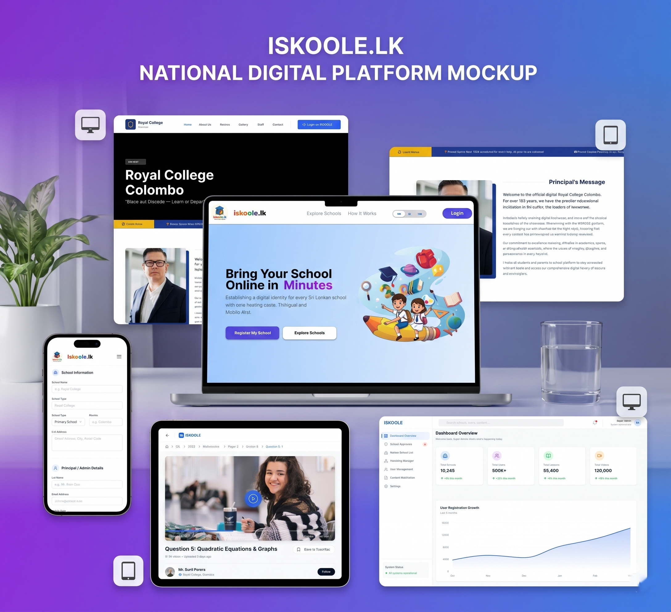 Iskoole.lk - Digital Educational Platform