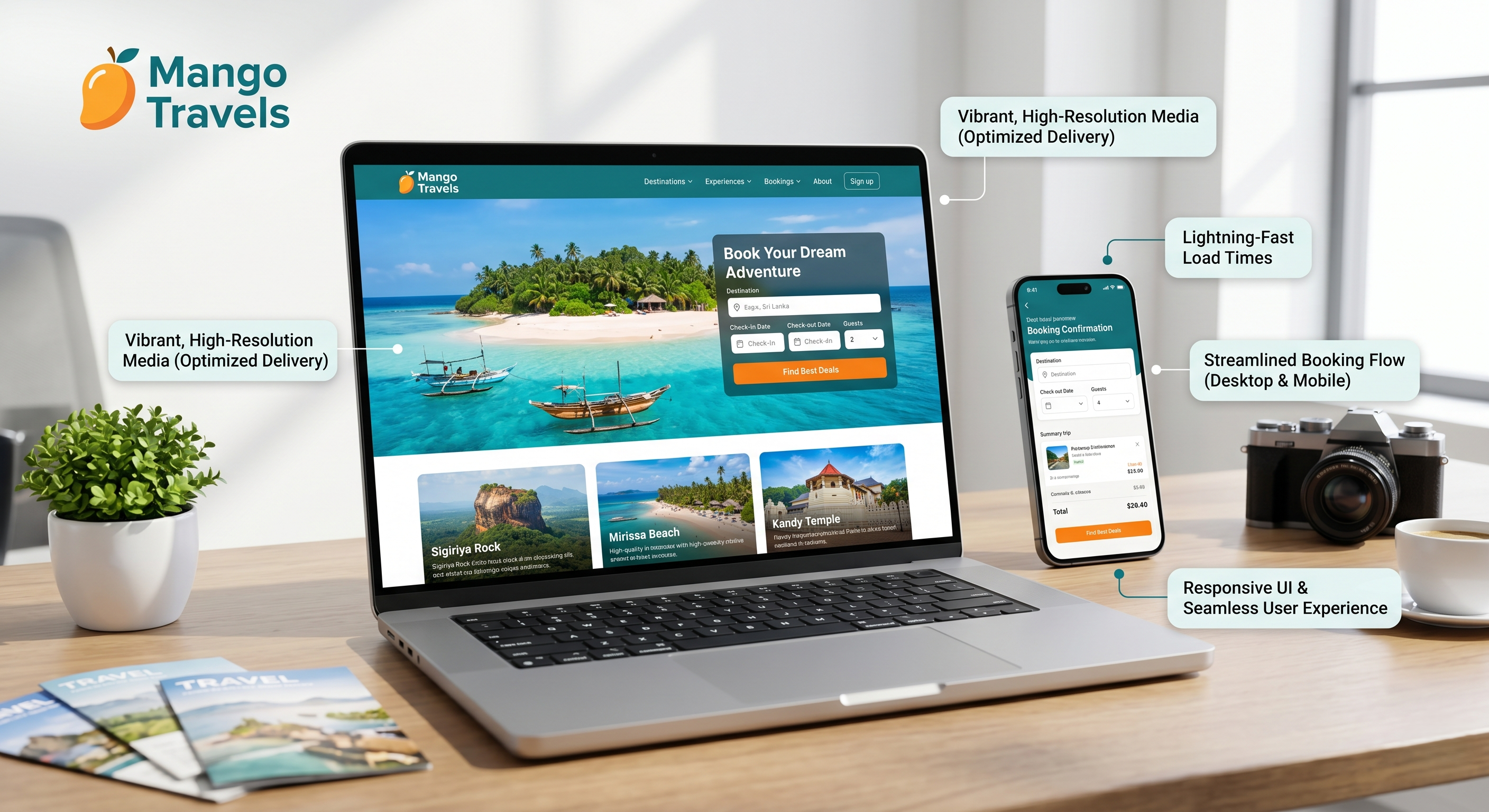Mango Travels Tourism Platform