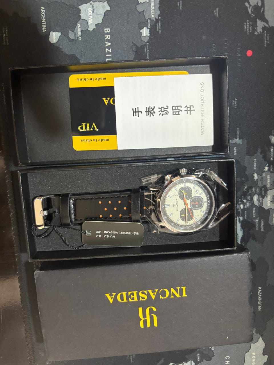 Incaseda Classic Chronograph Watch