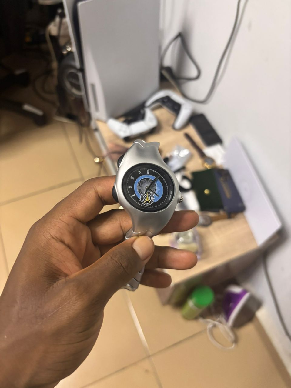 AeroPulse Silver Sport Watch