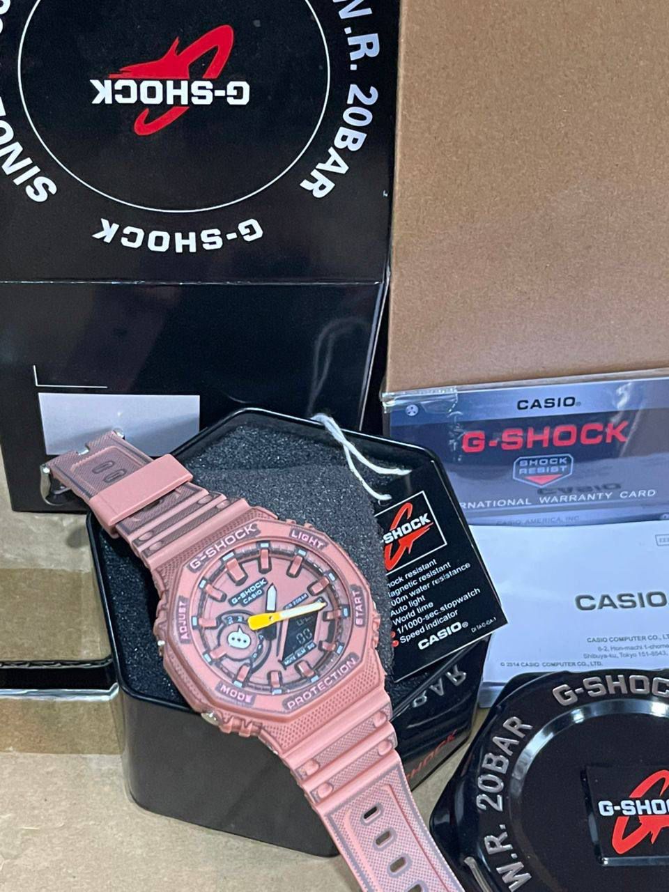 Casio G-Shock GA-2100 Pink Edition (20BAR Shock Resistant)
